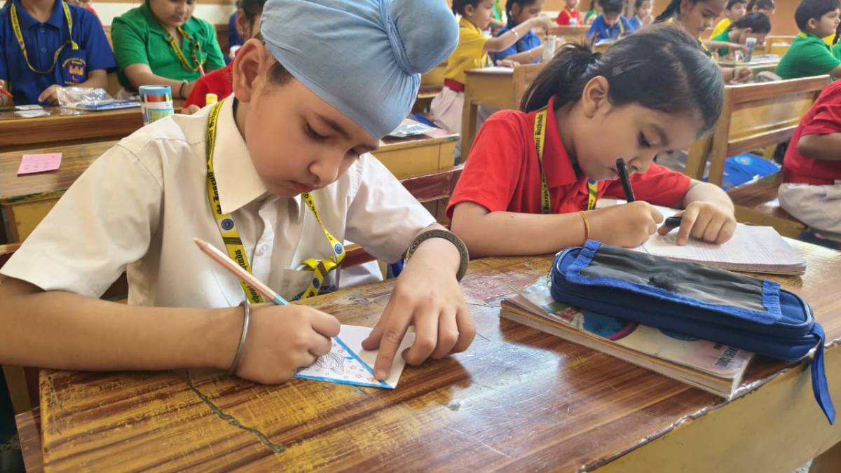 CREATIVE BOOKMARK MAKING ACTIVITY(CLASSES 2ND AND 3RD)